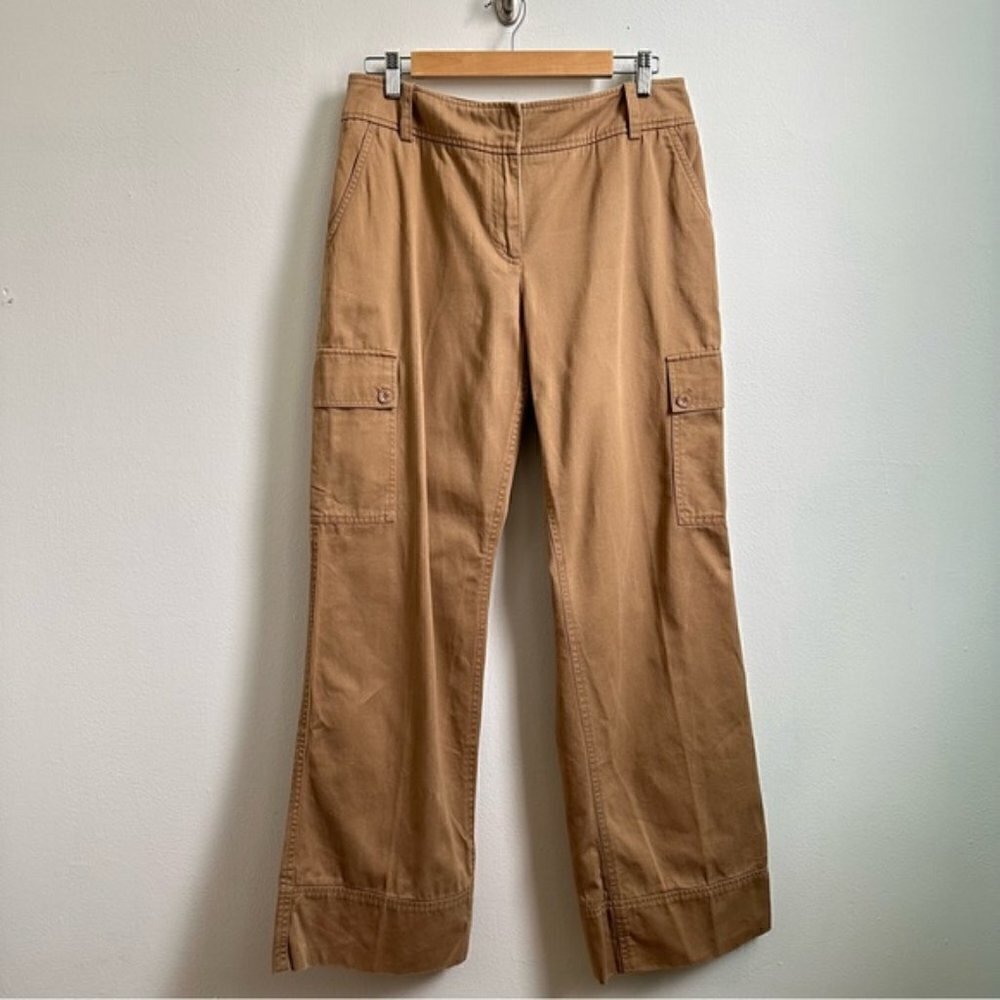 DKNY Mens Tan Cargo Straight Leg Pants M